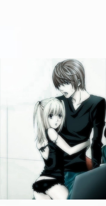 Misa x ligth, ligthyagami, misaamane, _panime, deathnote HD phone wallpaper