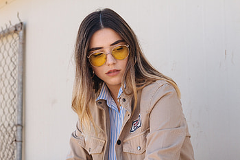 Model, outdoor, wearing, sunglasses HD wallpaper