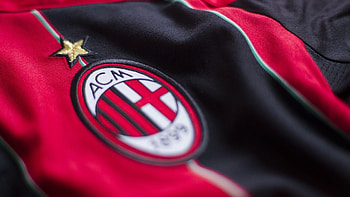 Home kit by Adidas, AC Milan HD wallpaper