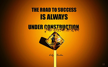 I Don't Think So, cute, word, road, success HD wallpaper