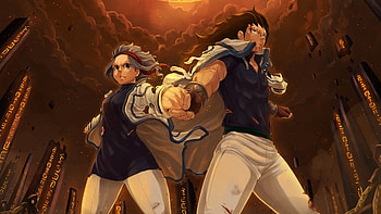 Gajeel Redfox, Manga art, resolution, Fairy Tail HD wallpaper