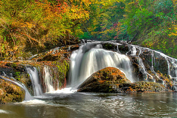 Cool Waterfall, cool, waterfall, beautiful HD wallpaper
