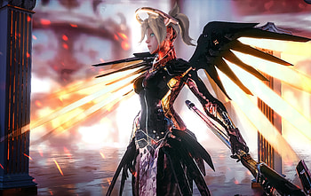 2021, game, Mercy character, video game HD wallpaper