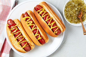 Ketchup and mustard, Hot dog HD wallpaper