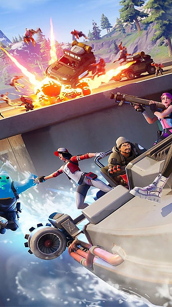 Fortnite Chapter 3, Season 2, Battle, War HD phone wallpaper