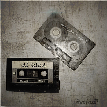 Old School, viejas escuela, antiguo, cassette HD phone wallpaper
