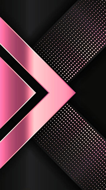 Pretty, magenta, pink, shadow, arrow, android, pattern, triangle, 3d, samsung, material property, modern, design, dark, galaxy, digital, new, texture, black, abstract, , plus, material, corporate, mate, , shiny HD phone wallpaper