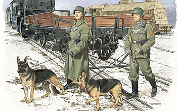 Patrol, dog, other, , railway, war HD wallpaper