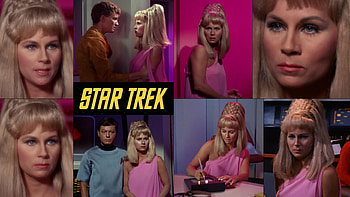 Grace Lee Whitney as Yeoman Janice Rand in Off-Duty Attire, Janice Rand, TOS, Yeoman Janice Rand, Grace Lee Whitney, Janice Rand in Off Duty Attire, Star Trek HD wallpaper