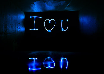 Love, Words, Neon, Inscription, Confession HD wallpaper