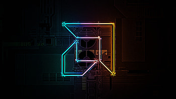 AMD, Neon HD wallpaper