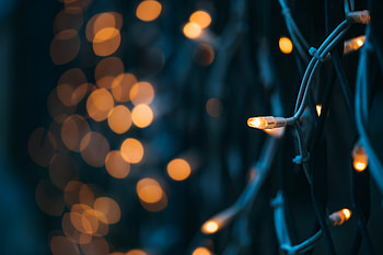 Lights, Macro, Shine, Light, Garland, Light Bulbs HD wallpaper