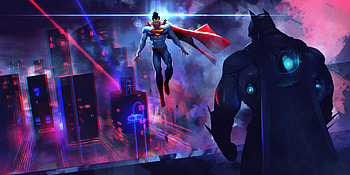 Batman Vs Superman Art, batman-vs-superman, batman, superman, artwork, artist, deviantart, superheroes, digital-art HD wallpaper