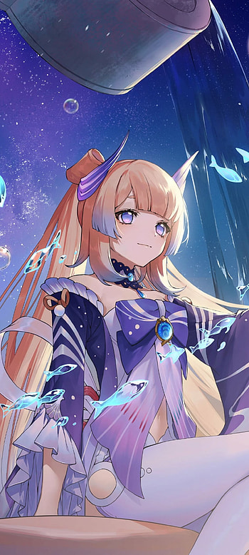 Sangonomiya Kokomi, video game, Genshin Impact HD phone wallpaper