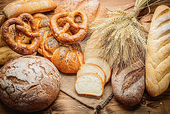 Bread, Pretzel HD wallpaper
