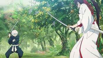 Epic Duel in : Gabimaru vs. Yamada Asaemon Sagiri, Anime, Hell's Paradise, Gabimaru (Hell's Paradise) HD wallpaper