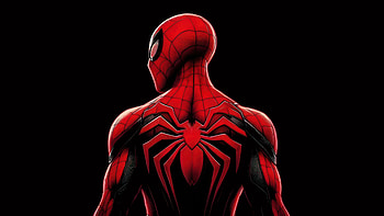 Spider Man Into The Web Verse, spiderman, superheroes, artwork, digital-art, ai, dark HD wallpaper