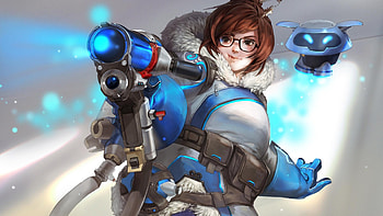 Mei (Overwatch), Windows theme, customization, Overwatch fan community HD wallpaper