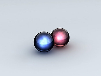 Galaxy Spheres, abstract, marbles, 3d, art, spheres HD wallpaper
