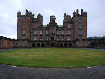 Drumlarig castle scotland, old, castle, scotland, drumlarig HD wallpaper