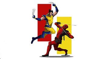 Deadpool And Wolverine Tag Team Chaos, deadpool-and-wolverine, deadpool-3, wolverine, deadpool, 2024-movies, movies, superheroes, artwork, digital-art HD wallpaper