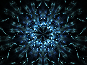 Abstract, Pattern, Fractal, Glow HD wallpaper