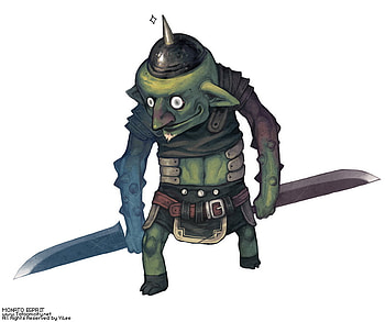 DARK FOREST'S GOBLIN, evil, goblin HD wallpaper