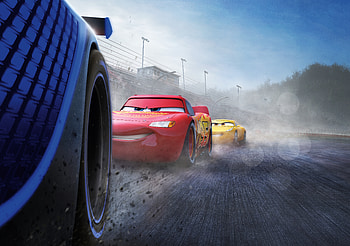 Cars 3, Lightning Mcqueen, Cruz Ramirez, Jackson Storm, Movie HD wallpaper