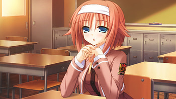thinking of you, sweet, uniform, cute, canvas 4 HD wallpaper