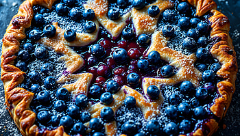 Delicious Blueberry Pie - Ultra, blueberry pie, food, dessert, pastry, baked goods HD wallpaper