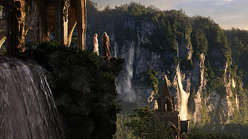 Rivendell, Imladris , Elven realms, Fantasy backgrounds HD wallpaper