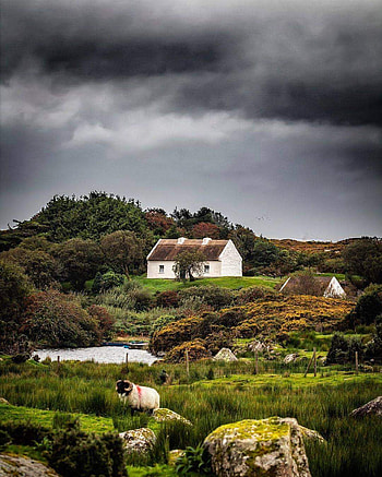 Ireland, cloud, sky HD phone wallpaper
