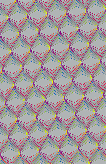 Multicolored, Motley, Pattern, Texture, Textures, Volume, Optical Illusion HD phone wallpaper