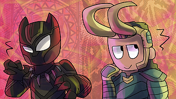 Black Panther Loki Marvel Icon Art, black-panther, loki, artwork, artist, digital-art, marvel, superheroes, deviantart HD wallpaper