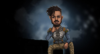 Erik Killmonger Artwork, black-panther, 2018-movies, michael-b-jordan, artist, artwork HD wallpaper