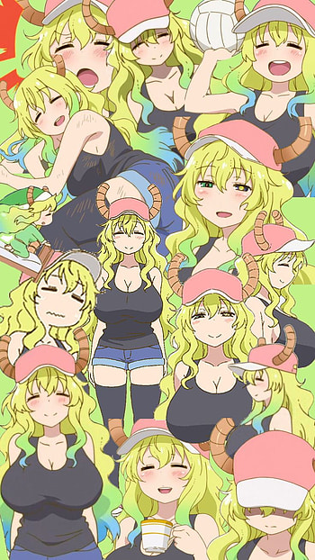 Kobayashi no maid drag, Anime, Dragon HD phone wallpaper