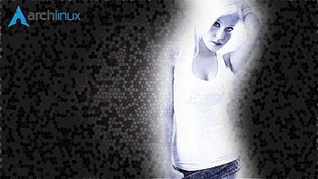 Arch Dreamy, babe, white, archlinux, ghost, logo, arch, beautiful HD wallpaper