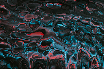 Abstract, Macro, Divorces, Paint, Liquid HD wallpaper