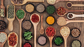 Herbs, spices & seasonings, Culinary essentials, Flavorful cooking, Aromatic ingredients HD wallpaper