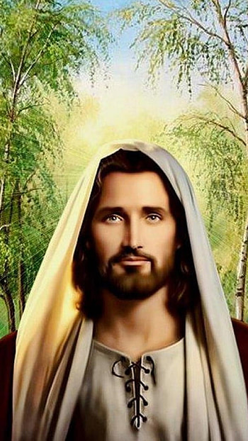 Jesus, Jesus Christ, Painting HD phone wallpaper