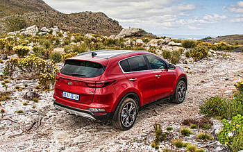 Kia Sportage GT Line, back view, 2021 cars, offroad, ZA-spec, Sportage QL, 2021 Kia Sportage, R, korean cars, Kia HD wallpaper