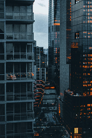 Cities, Building, Evening, Facades HD phone wallpaper