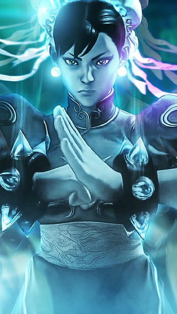 street fighter v, chun li, art HD phone wallpaper