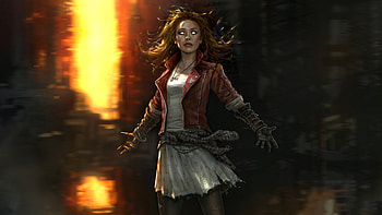 Scarlet Witch Artwork, scarlet-witch, super-heroes, movies, artwork, artist, digital-art HD wallpaper