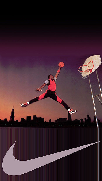 Michael Jordan, Jumpman Logo HD phone wallpaper