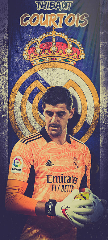 Thibaut Courtois, chelsea, hazard, realmadrid, keeper, football, belgium HD phone wallpaper
