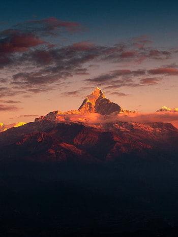 Himalayas, Oneiric beauty, Impressive , High resolution HD phone wallpaper
