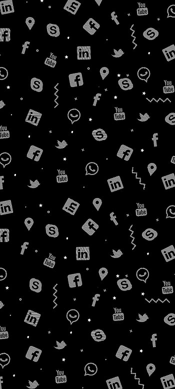 Dark Icons, office equipment, product HD phone wallpaper