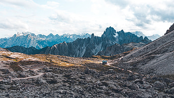 Landscape, Nature, Mountains, Building, House, Rocky HD wallpaper