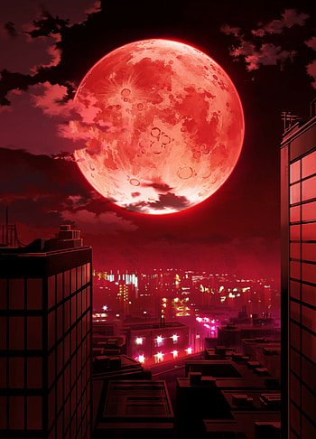 Blood moon, Moonlight HD phone wallpaper